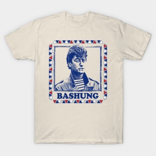 Alain Bashung // Retro Design T-Shirt